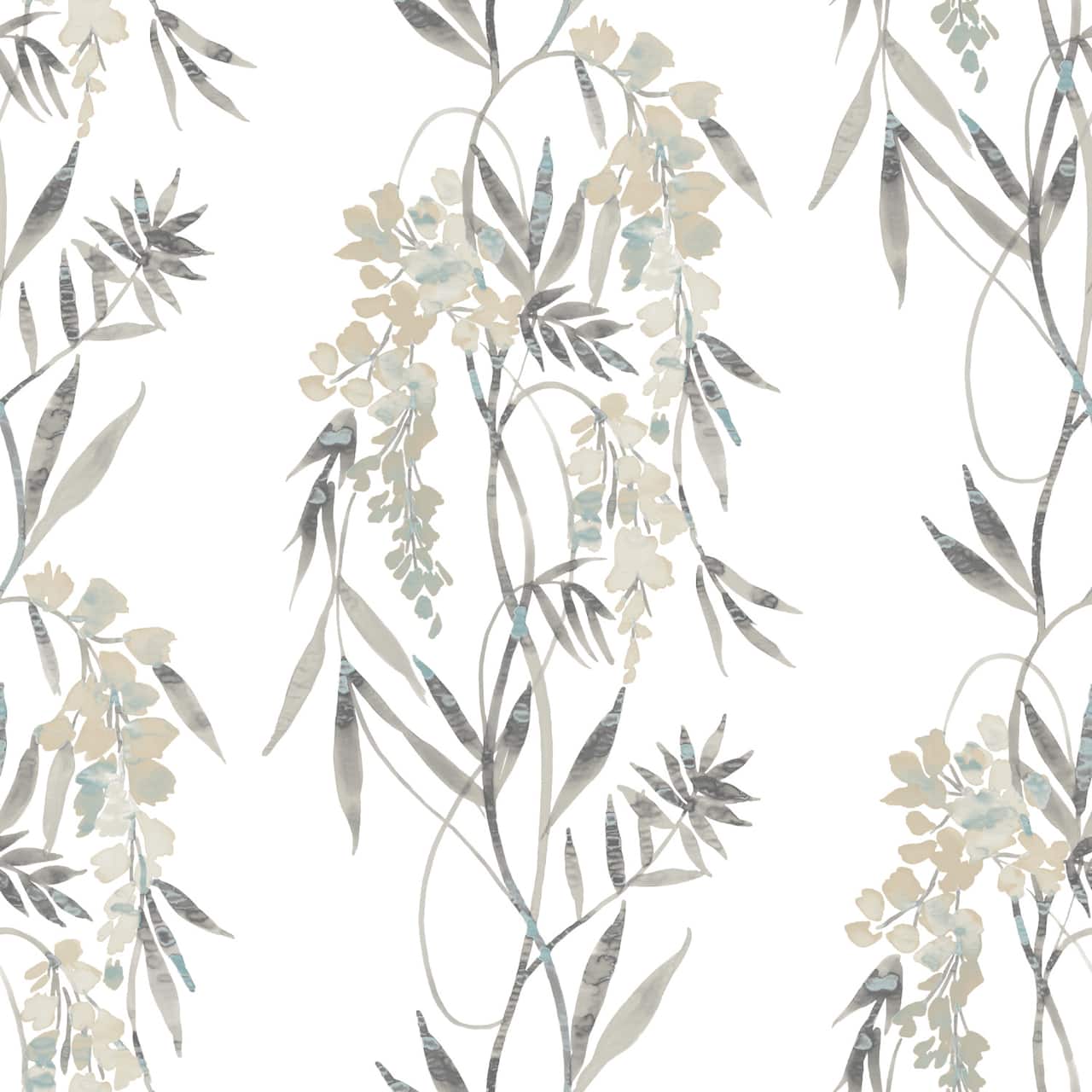 RoomMates Nouveaux Wisteria Peel & Stick Wallpaper